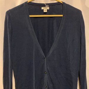 Old Navy Blue M Tall Cardigan